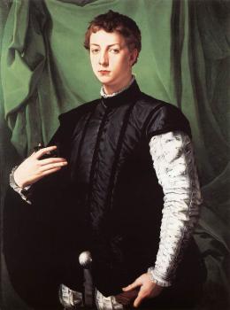 Agnolo Bronzino : Portrait of Ludovico Capponi